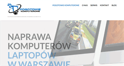 Desktop Screenshot of naprawykomputerowe.com.pl