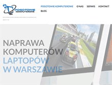 Tablet Screenshot of naprawykomputerowe.com.pl